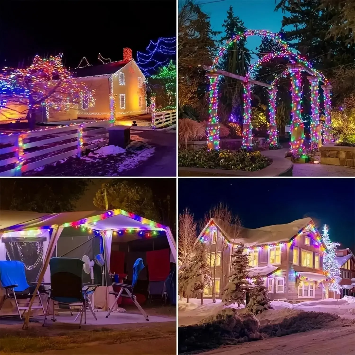 AliExpress Solar Fairy String Lights with 8 Modes, view 2