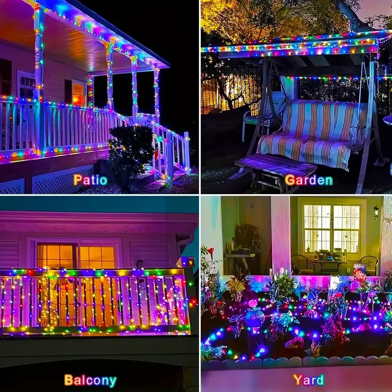 AliExpress Solar Fairy String Lights with 8 Modes, view 4