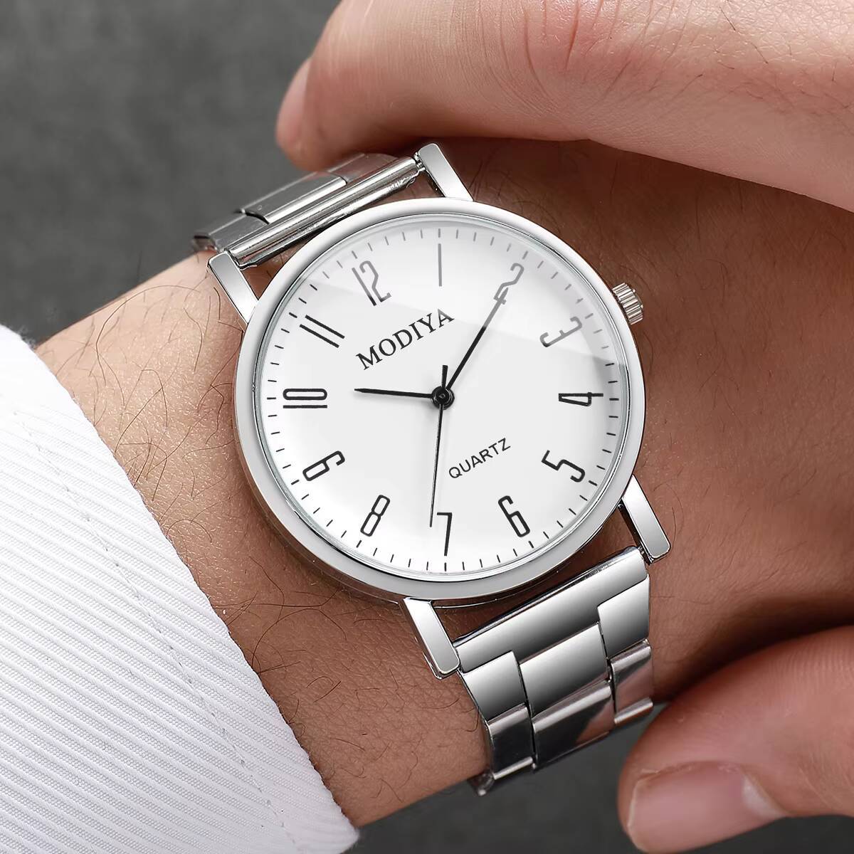 AliExpress Men's Business Casual Analog Quartz Watch, view 5