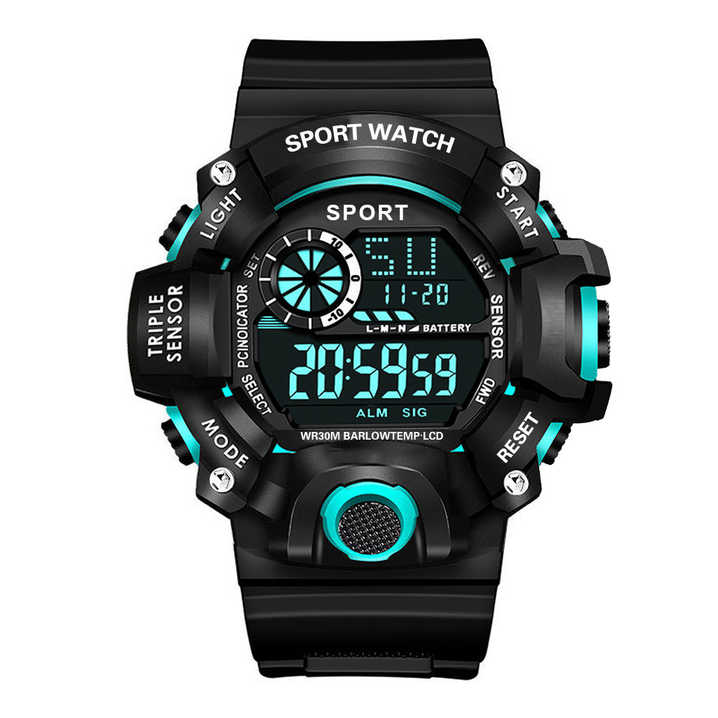 AliExpress Men's Large-Dial Digital Military Sports Watch, view 2