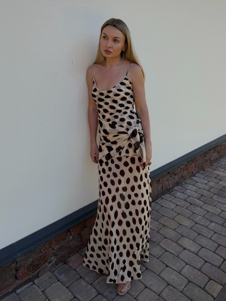 AliExpress Fashion Polka Dot Patchwork Vestido Women Elegant Spaghetti Strap Slim Fit Bodycon Dresses Summer Vacation Date Club Outfit 2026, view 5