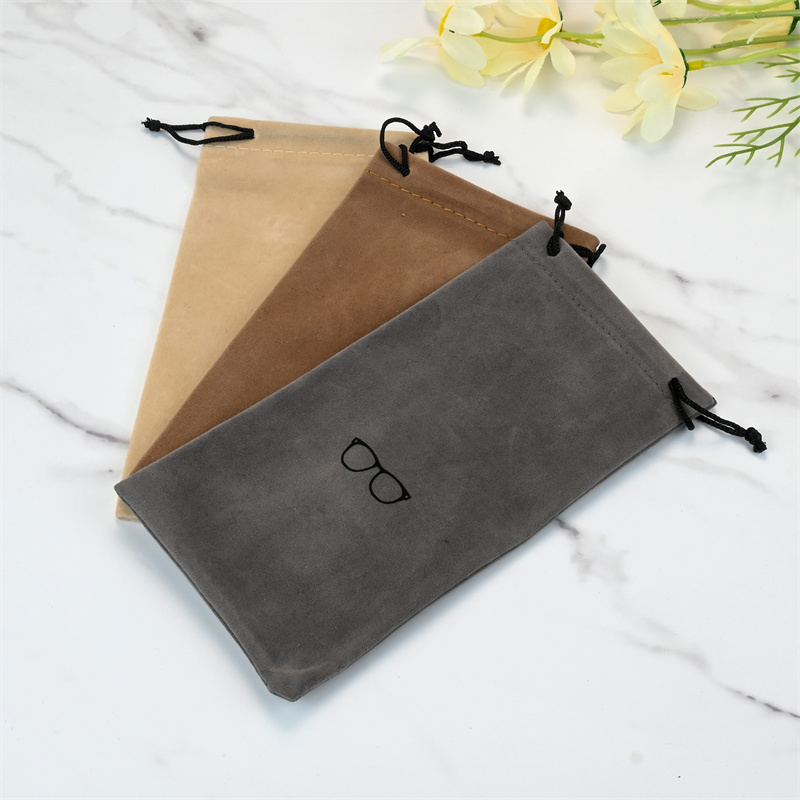 AliExpress Soft Drawstring Glasses Pouch