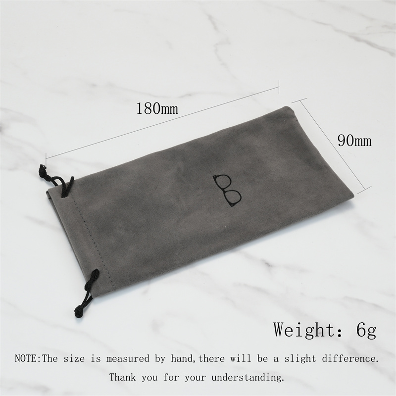 AliExpress Soft Drawstring Glasses Pouch, view 6