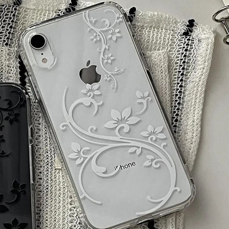 AliExpress Transparent Soft Flower Print Phone Case, view 5
