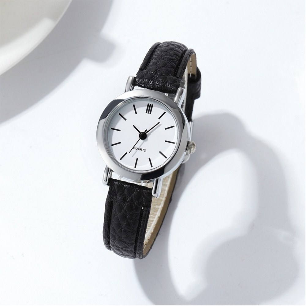 AliExpress Women's Small-Dial Leather Band Quartz Watch, view 6