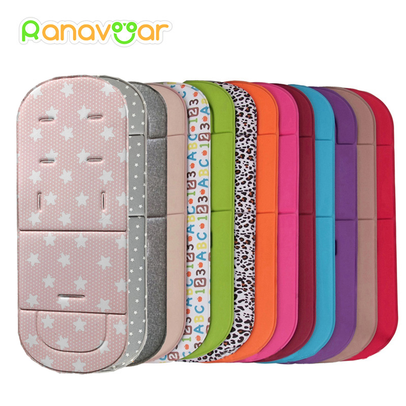 AliExpress Fation Comfortable Baby Stroller Pad Four Seasons General Soft Seat Cushion Child Cart Seat Mat Kids Pushchair Cushion For 0-24M