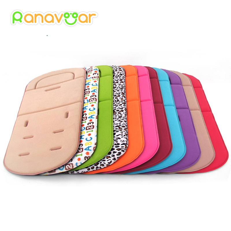 AliExpress Fation Comfortable Baby Stroller Pad Four Seasons General Soft Seat Cushion Child Cart Seat Mat Kids Pushchair Cushion For 0-24M, view 5