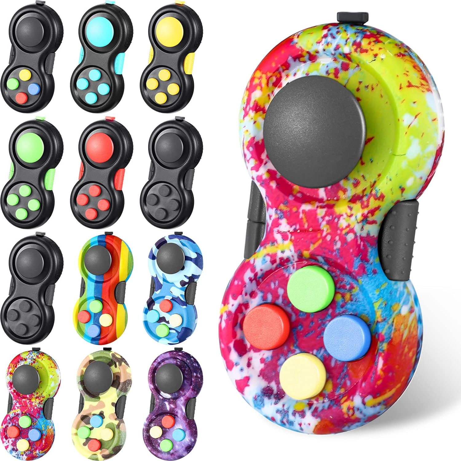 AliExpress Fidget Pad Retro Classic Fidget Controller Handheld Fidget Game Controller Fun Fidget Pad Packs Classic Fidget Toys