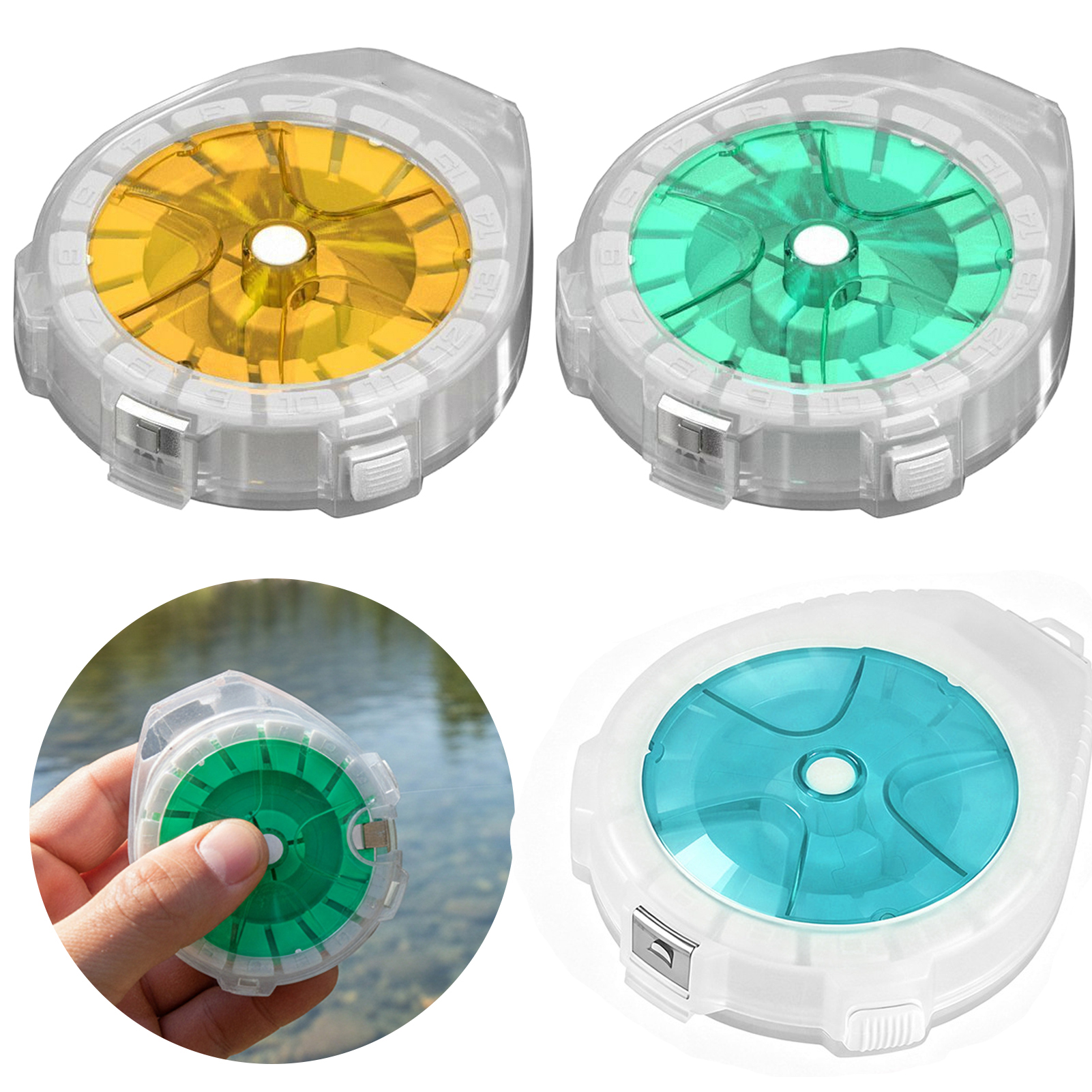 AliExpress Fishing Line Storage Box with Cutter