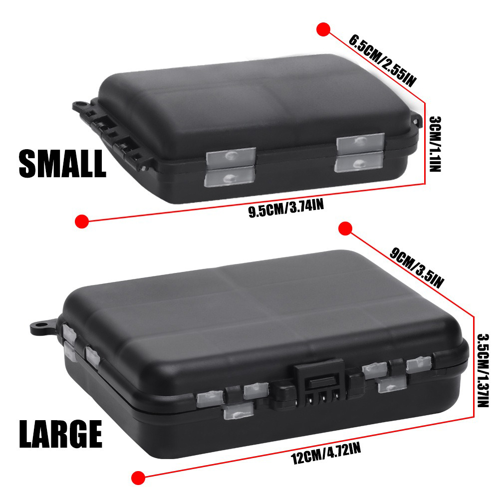 AliExpress Waterproof ABS Fishing Lure Box with Trays, view 3