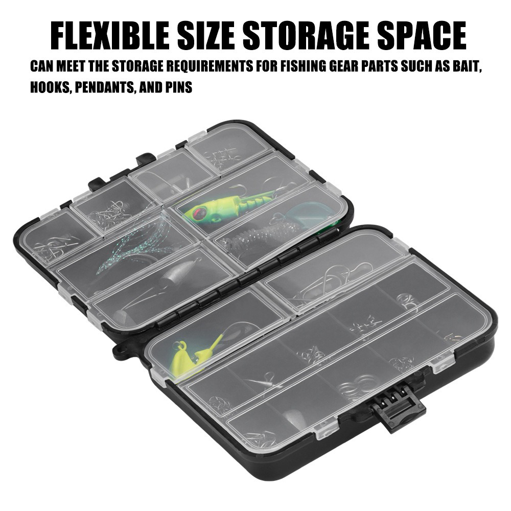 AliExpress Waterproof ABS Fishing Lure Box with Trays, view 4