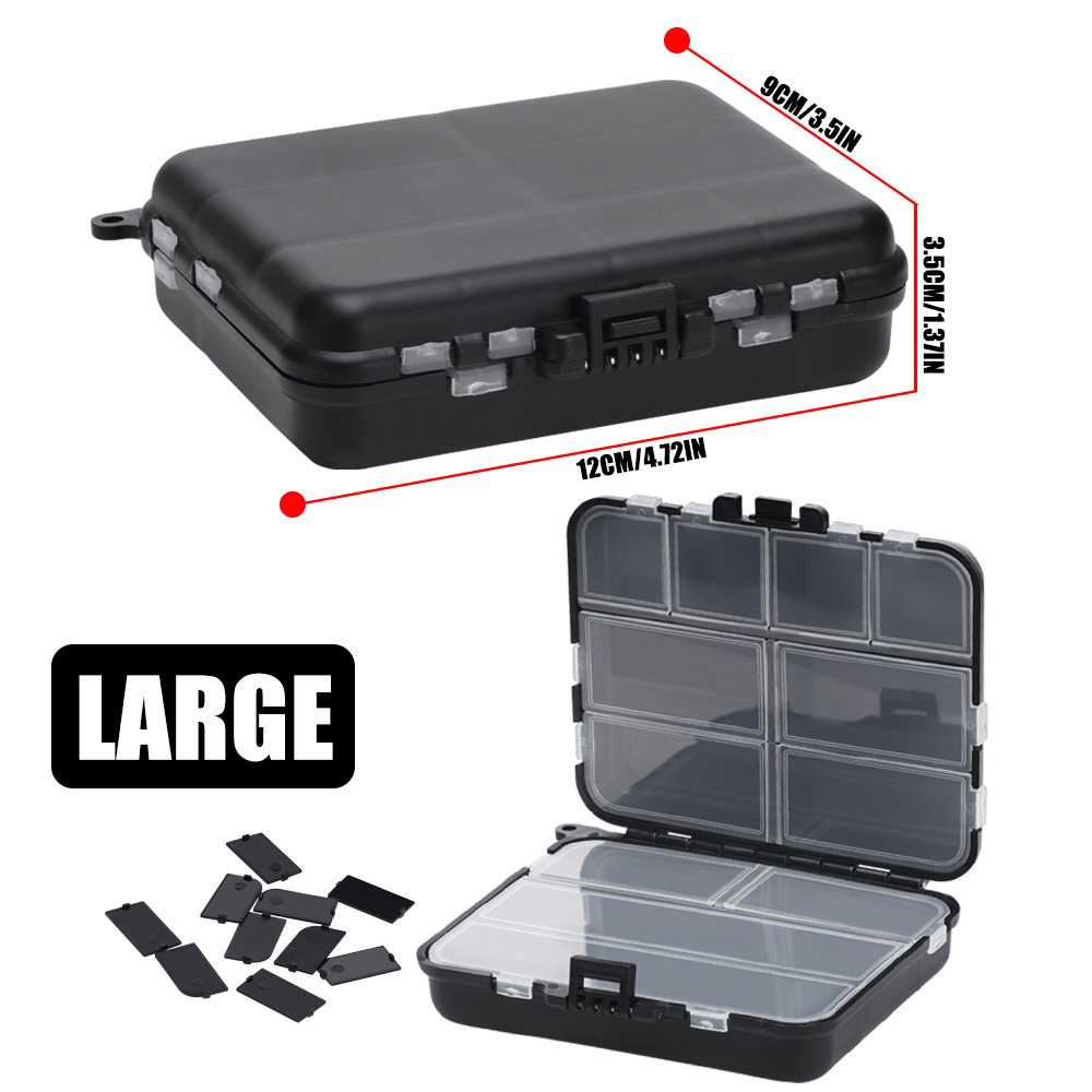 AliExpress Waterproof ABS Fishing Lure Box with Trays, view 6