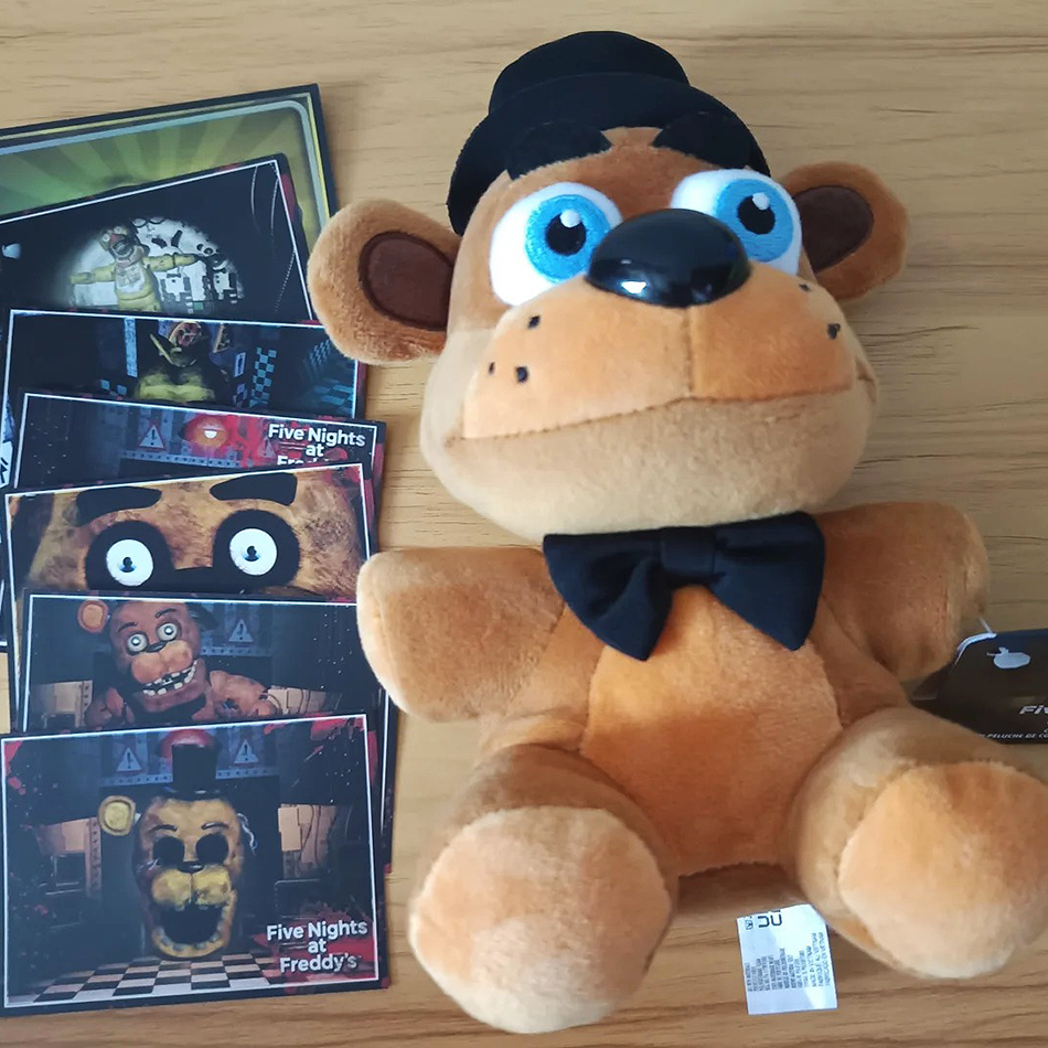AliExpress Five Night At Freddy Fnaf Cute Plush Toys Game Doll Bonnie Bear Foxy Cartoon Stuffed Dolls Freddy Toy Gifts, view 2