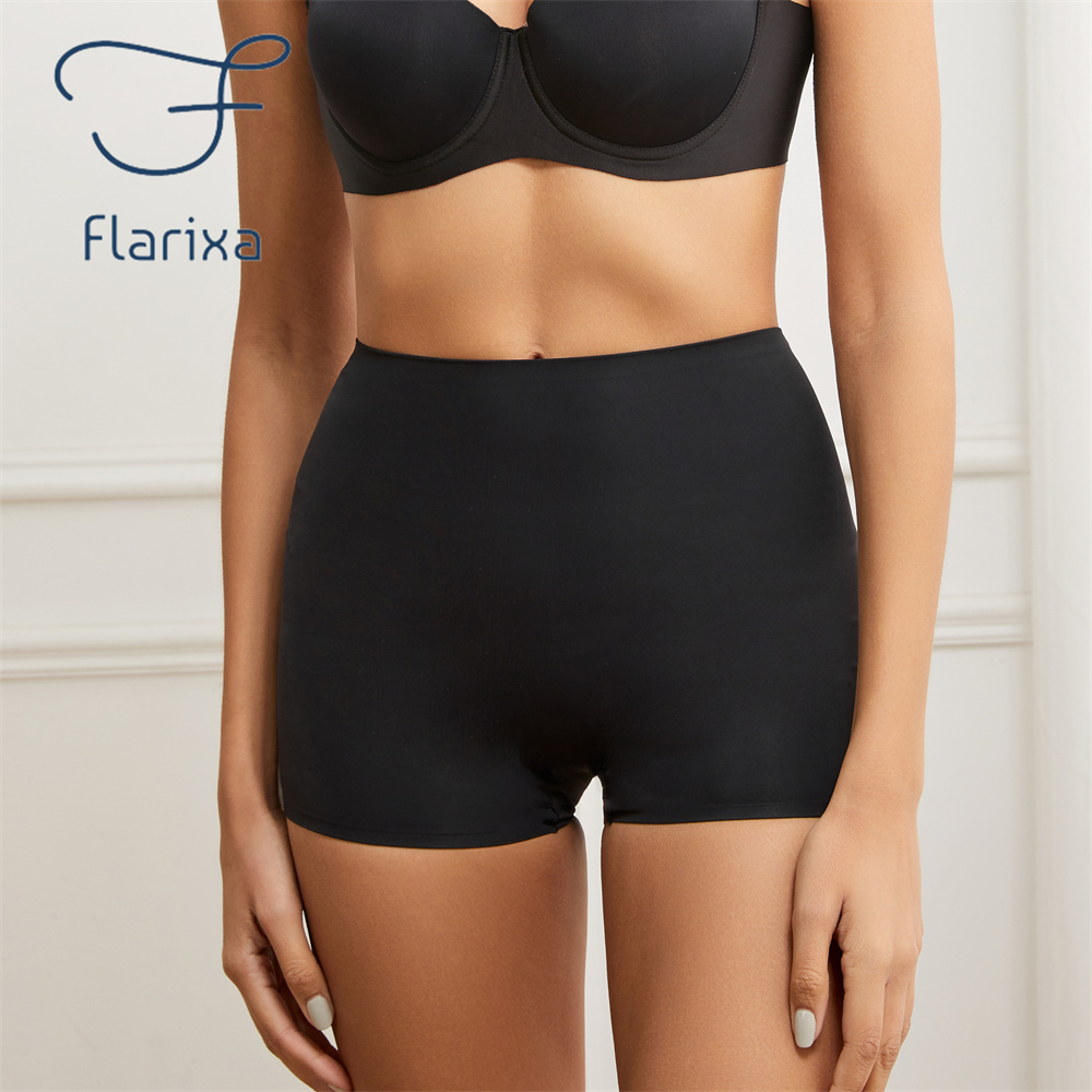 AliExpress Flarixa Seamless Women Boxer Briefs Boyshorts For Women Anti Chafing Shorts Women High Waisted Boy Shorts Panties Underwear