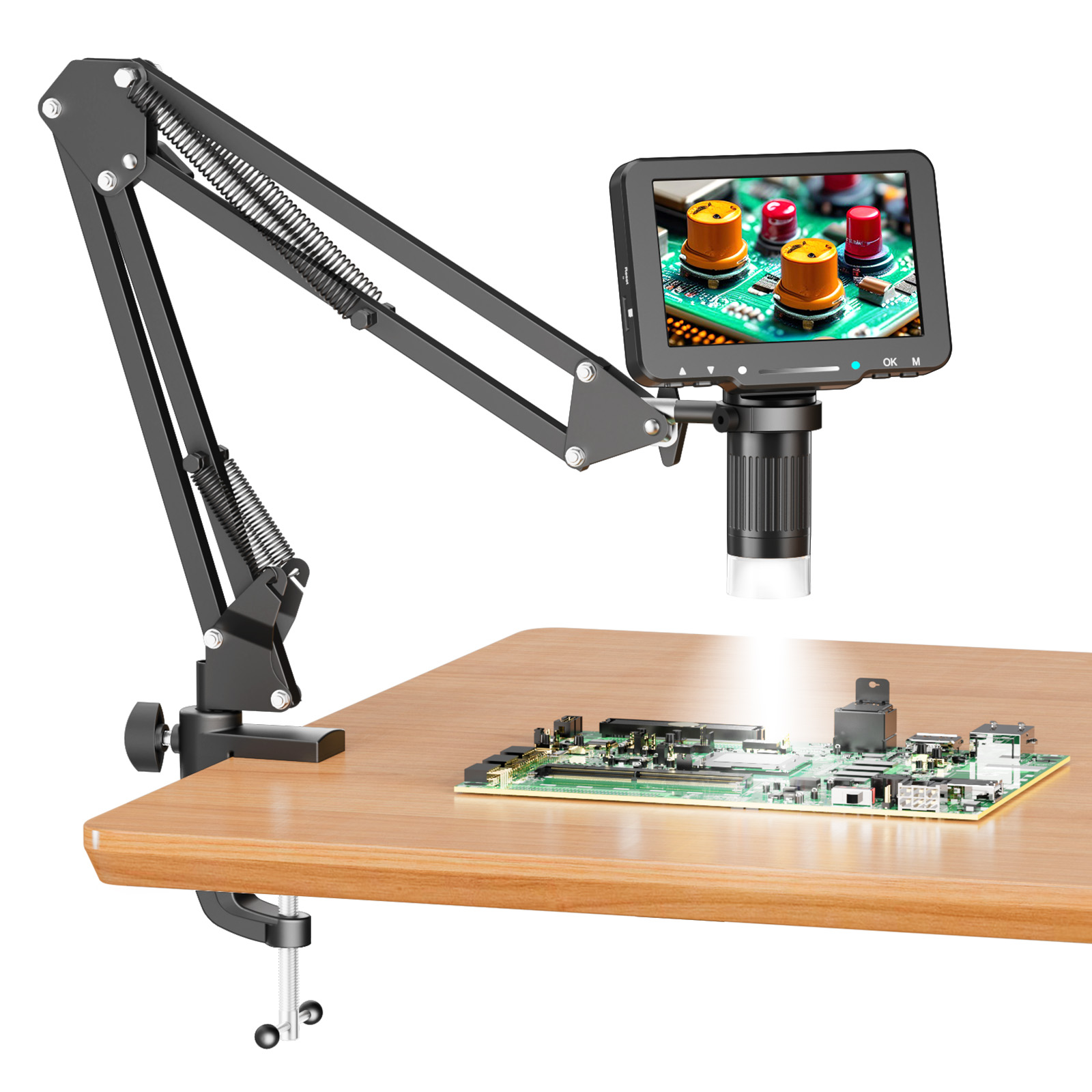 AliExpress Flex Digital Soldering Microscope with 5-Inch Screen