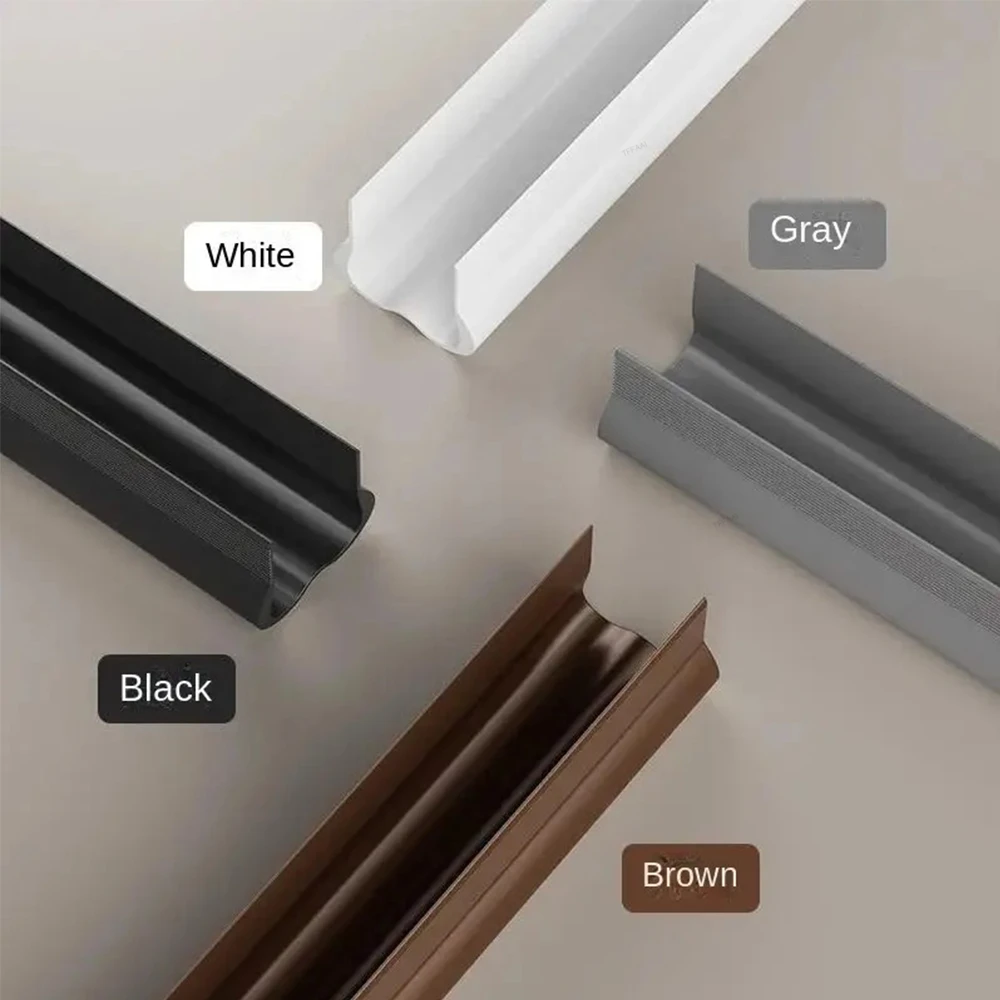 AliExpress Flexible Door Bottom Sealing Strip Door Gap Soundproofing Wind and Dust Proof Weather Strip Under Door Draft Stopper Tape, view 6