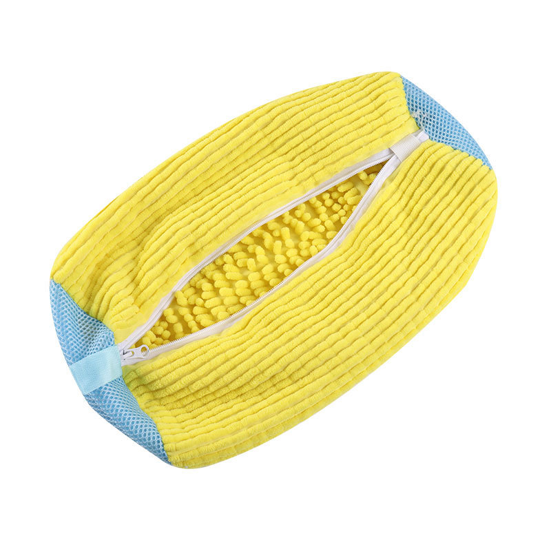AliExpress Fluffy Fiber Zippered Shoe Washing Bag, view 6