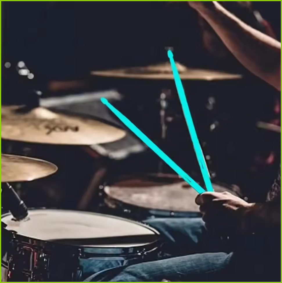 AliExpress Fluorescent Drum Sticks - Light Up Musical Instrument Sticks 1Pair for Night Shows, view 5