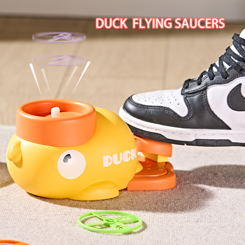 AliExpress Flying Disc Air Rocket Launcher Saucer Outdoor Soaring Propeller Garden Game Novel Children Toy for Kid Jump Sport Free Shipping, view 5
