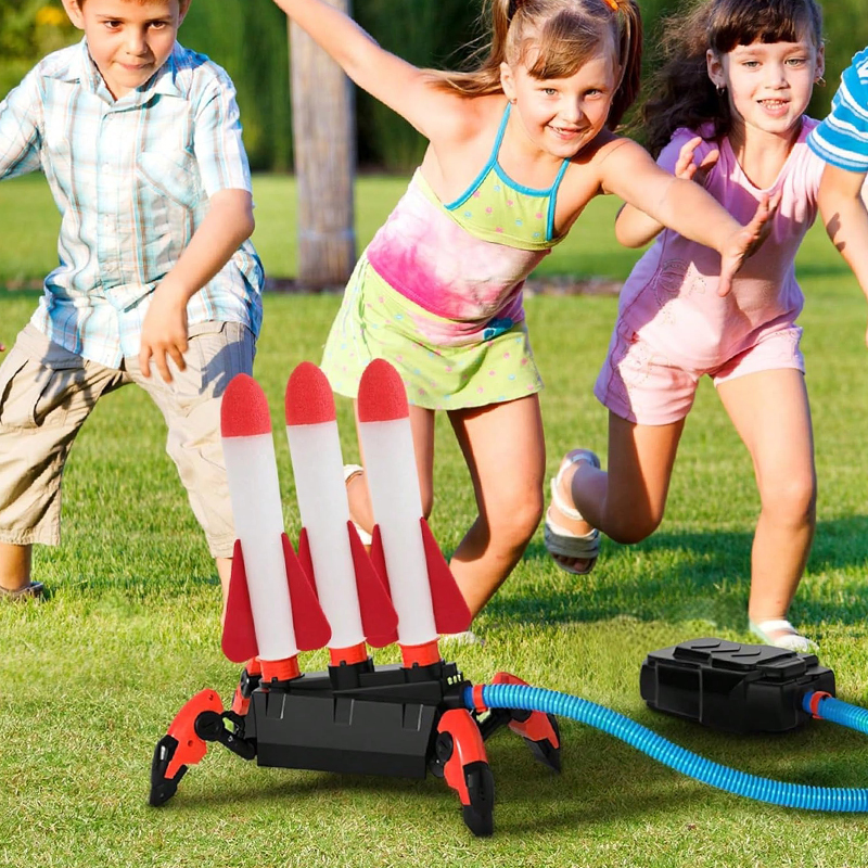 AliExpress Children's Foot-Stomp Rocket Launcher Toy, view 2