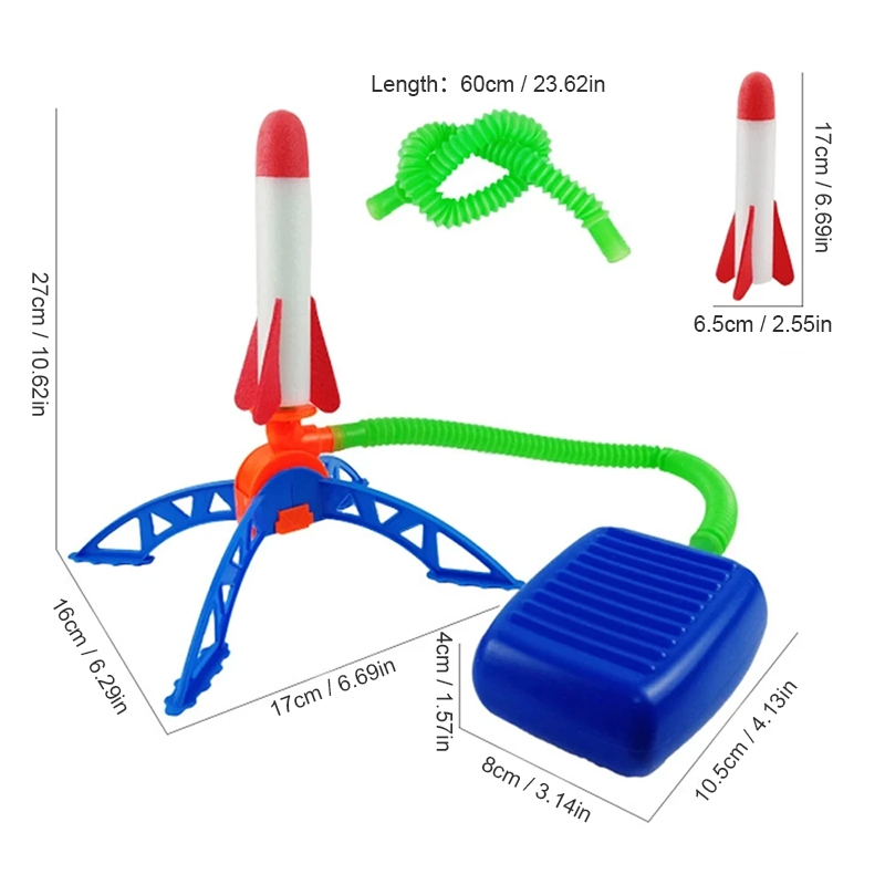 AliExpress Children's Foot-Stomp Rocket Launcher Toy, view 6
