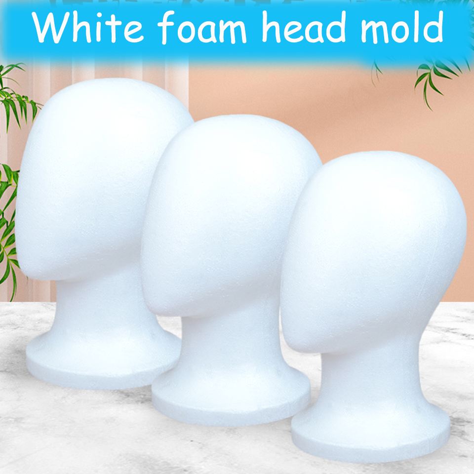 AliExpress Lightweight Foam Mannequin Head Display Stand, view 4