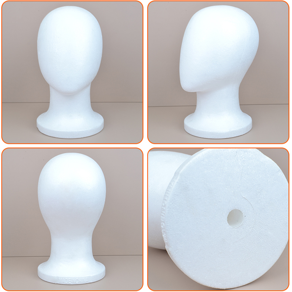 AliExpress Lightweight Foam Mannequin Head Display Stand, view 6