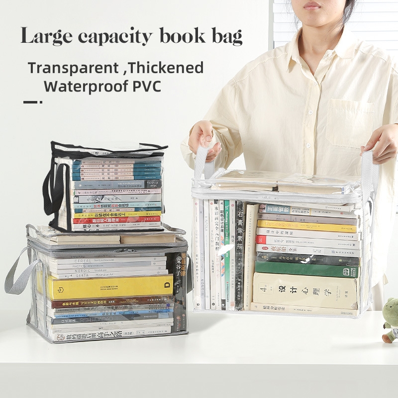 AliExpress Foldable Transparent PVC Book Storage Box