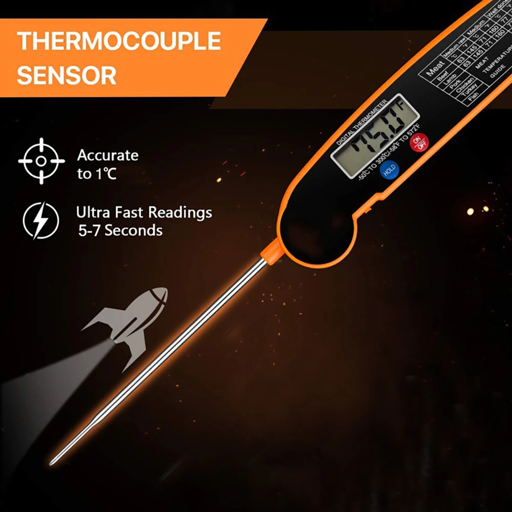 AliExpress Foldable Digital Food Thermometer Probe