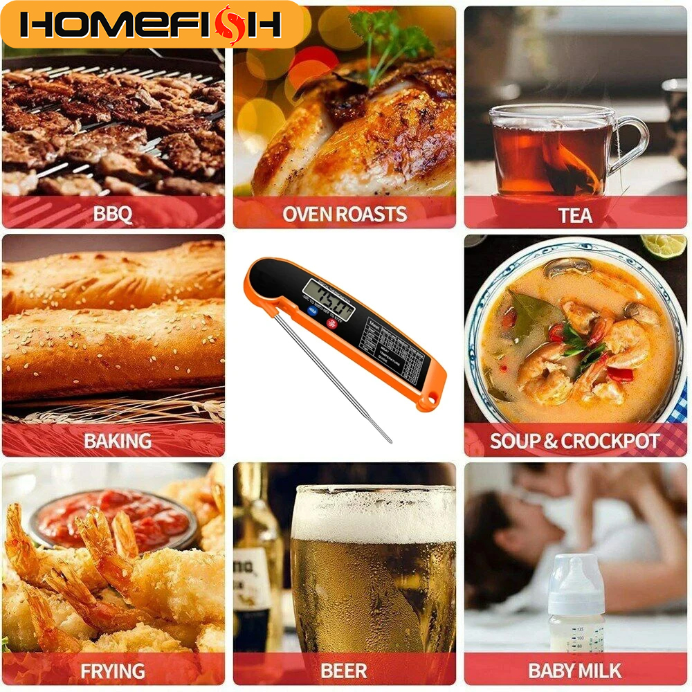 AliExpress Foldable Digital Food Thermometer Probe, view 3