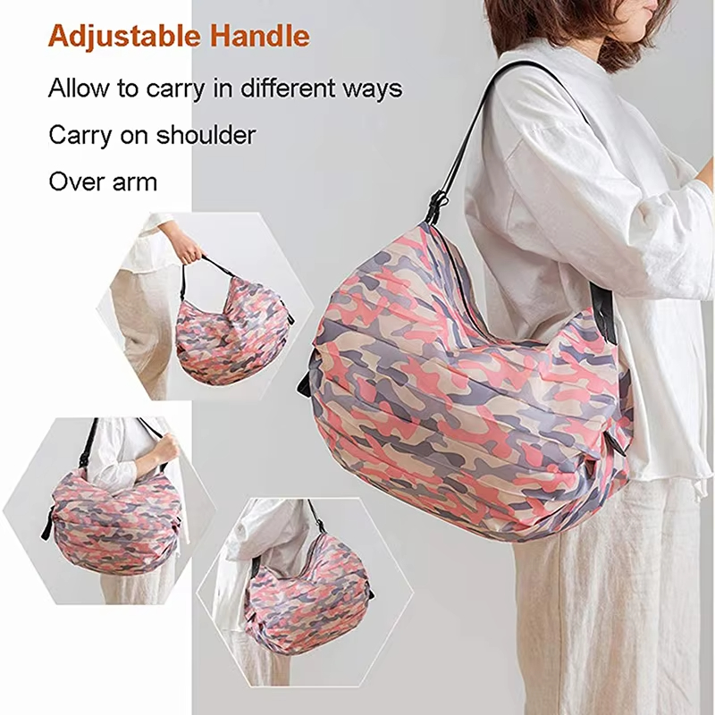 AliExpress Foldable Eco-friendly Waterproof Storage Bag for Travel Shopping Portable Handbag Extra Large Capacity Travel Essentials