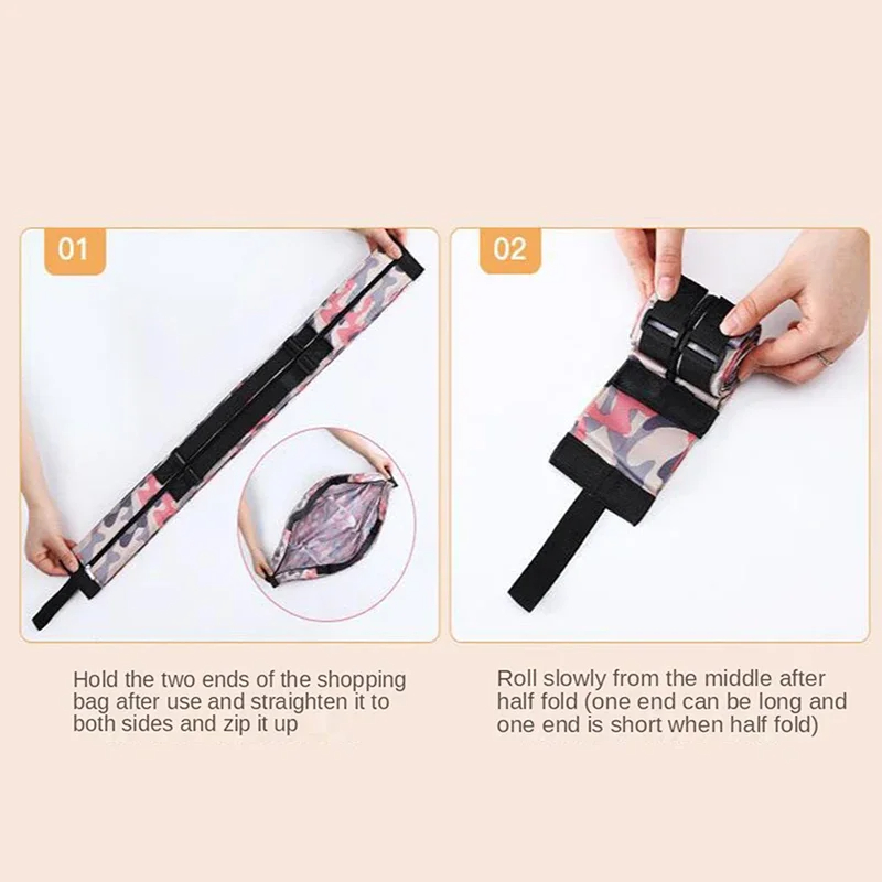 AliExpress Foldable Eco-friendly Waterproof Storage Bag for Travel Shopping Portable Handbag Extra Large Capacity Travel Essentials, view 2