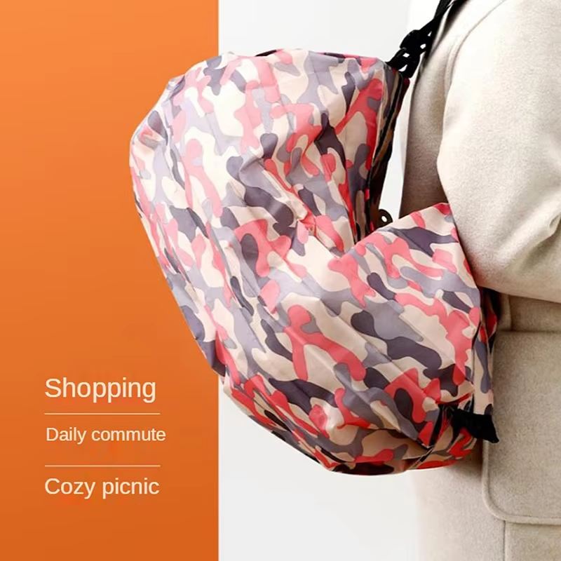 AliExpress Foldable Eco-friendly Waterproof Storage Bag for Travel Shopping Portable Handbag Extra Large Capacity Travel Essentials, view 5