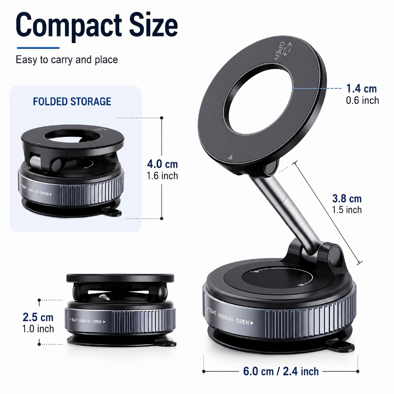 AliExpress Foldable Magnetic Dashboard Car Phone Holder