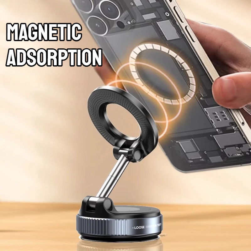AliExpress Foldable Magnetic Dashboard Car Phone Holder, view 3