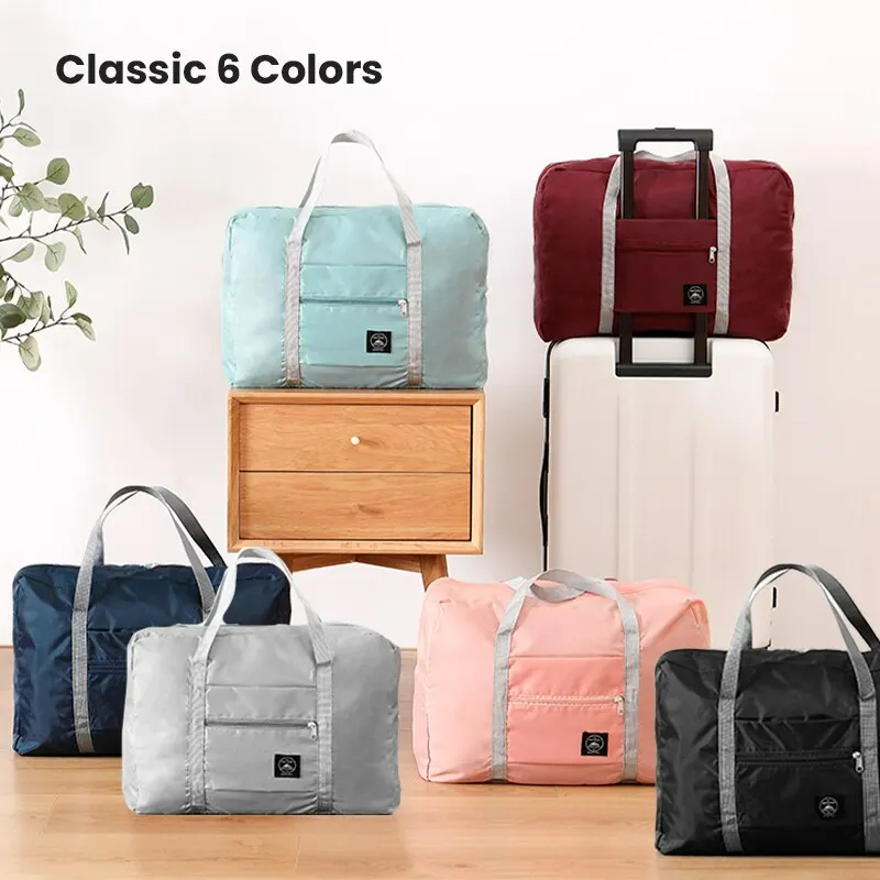 AliExpress Foldable Travel Duffel Bag for Airlines Carry on Bag for Women and Girls Lightweight Large Capacity Sports Weekend Trip Overnigh, view 2