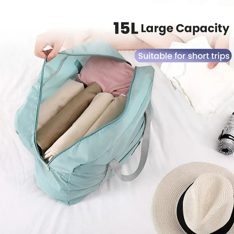 AliExpress Foldable Travel Duffel Bag for Airlines Carry on Bag for Women and Girls Lightweight Large Capacity Sports Weekend Trip Overnigh, view 3