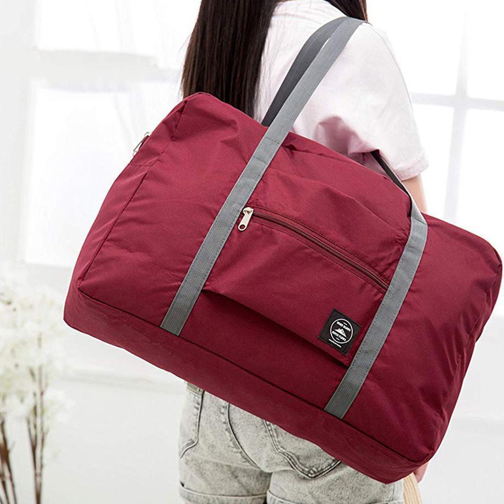 AliExpress Foldable Travel Duffel Bag for Airlines Carry on Bag for Women and Girls Lightweight Large Capacity Sports Weekend Trip Overnigh, view 3