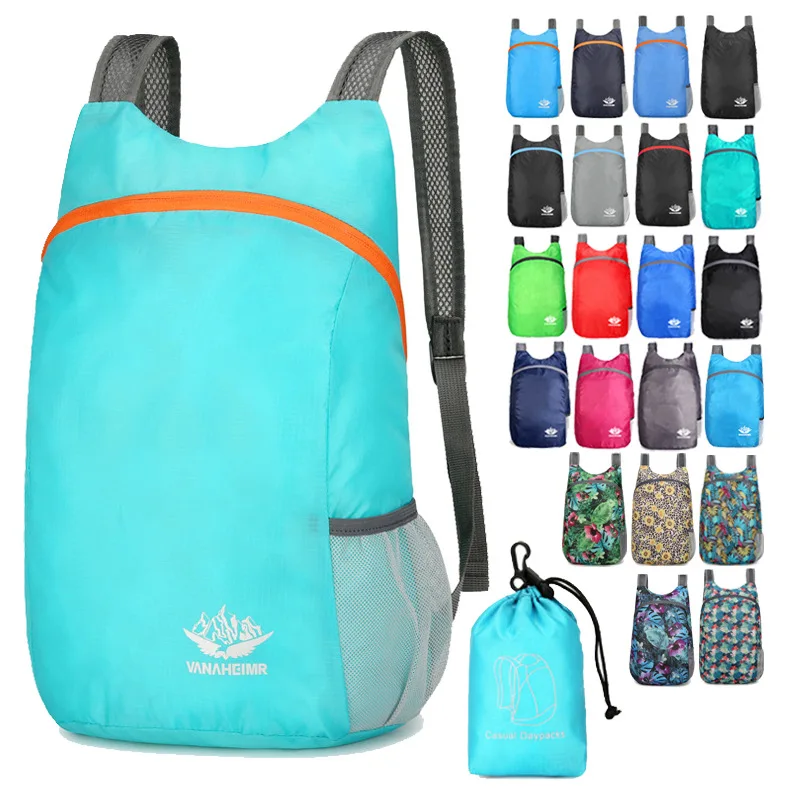 AliExpress Folding Bag Ultra Light Portable Storage Bag Travel Bag Backpack Outdoor Sports Backpack Skin Bag, view 2