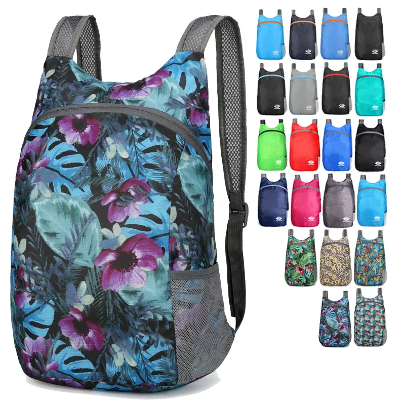 AliExpress Folding Bag Ultra Light Portable Storage Bag Travel Bag Backpack Outdoor Sports Backpack Skin Bag, view 4