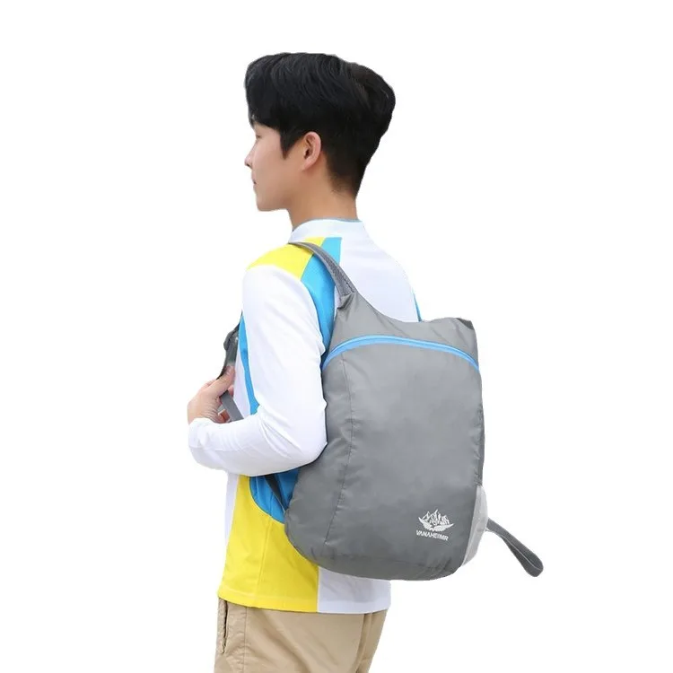 AliExpress Folding Bag Ultra Light Portable Storage Bag Travel Bag Backpack Outdoor Sports Backpack Skin Bag, view 5