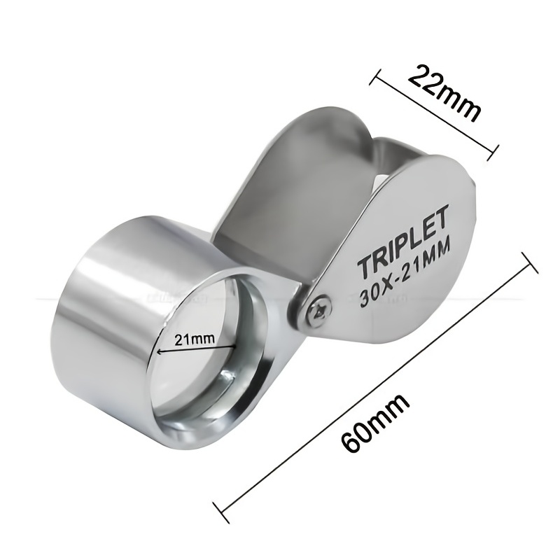 AliExpress Folding 30X Metal Jewelry Loupe, view 3