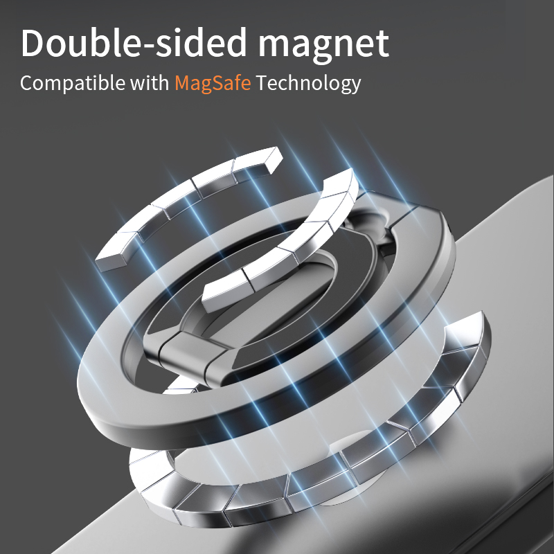 AliExpress Double-Sided Magnetic Phone Ring Grip with Kickstand, view 3