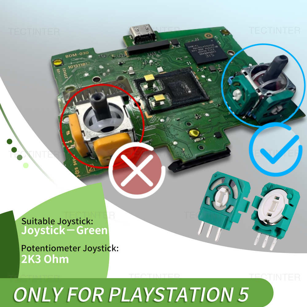 AliExpress For Dualsense PS5 Controller Analog Joystick Potentiometer 2K3 For PS5 Gamepad ThumbStick Module Sensor Repair Parts Accessories, view 2