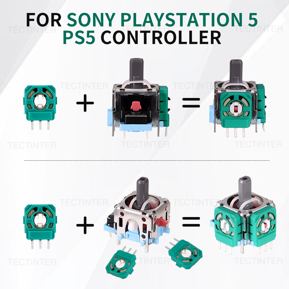 AliExpress For Dualsense PS5 Controller Analog Joystick Potentiometer 2K3 For PS5 Gamepad ThumbStick Module Sensor Repair Parts Accessories, view 4