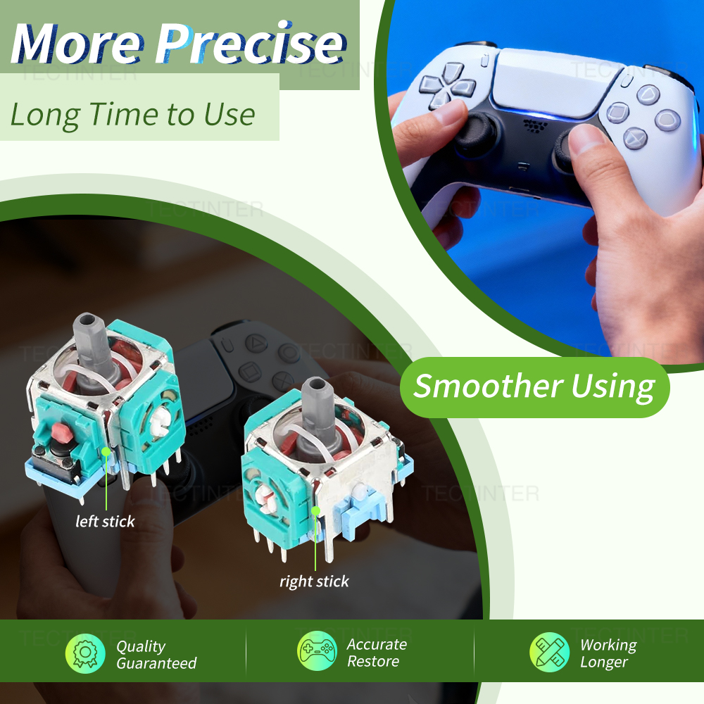 AliExpress For Dualsense PS5 Controller Analog Joystick Potentiometer 2K3 For PS5 Gamepad ThumbStick Module Sensor Repair Parts Accessories, view 6