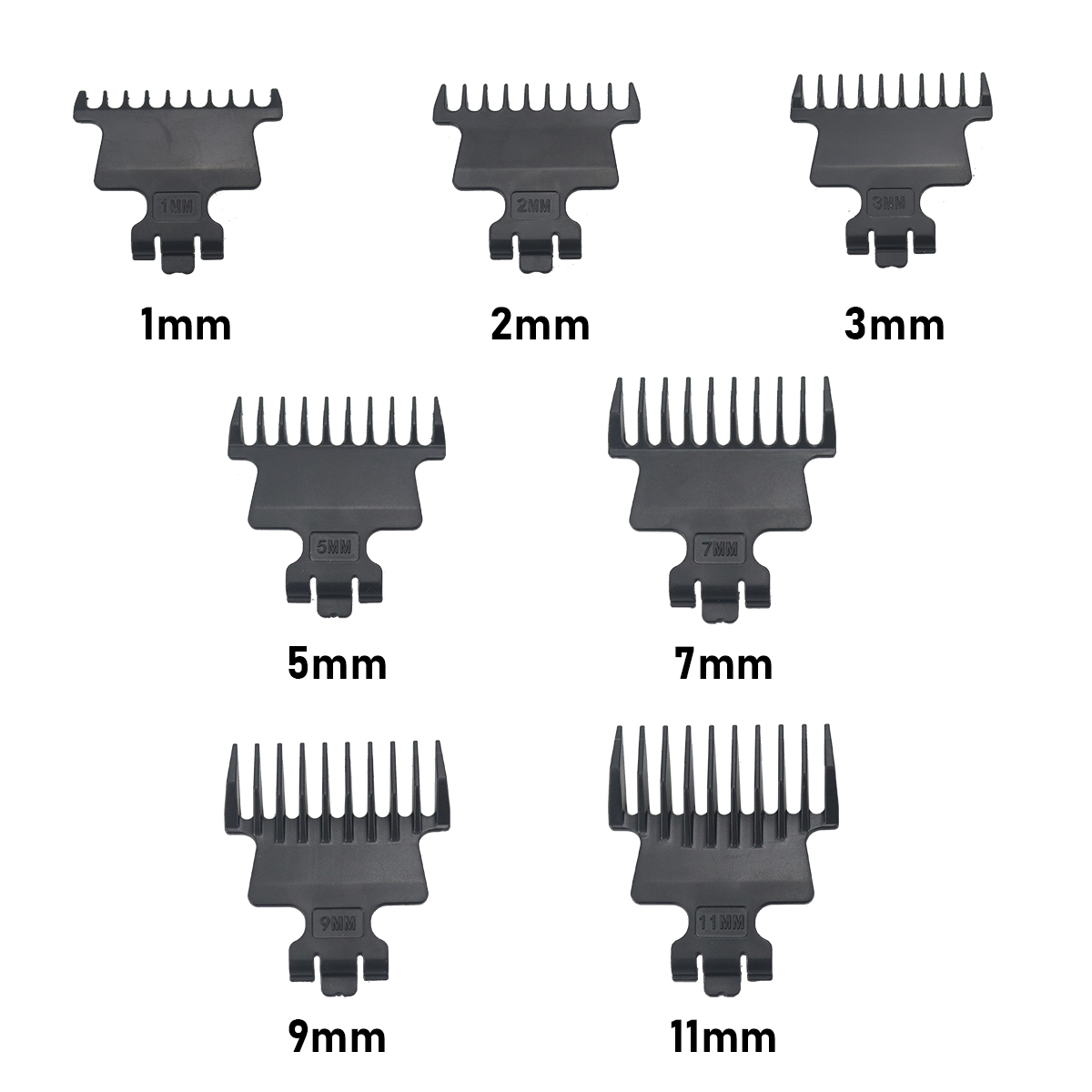 AliExpress Limit Comb Guard Set for Kemei KM-2299, view 2