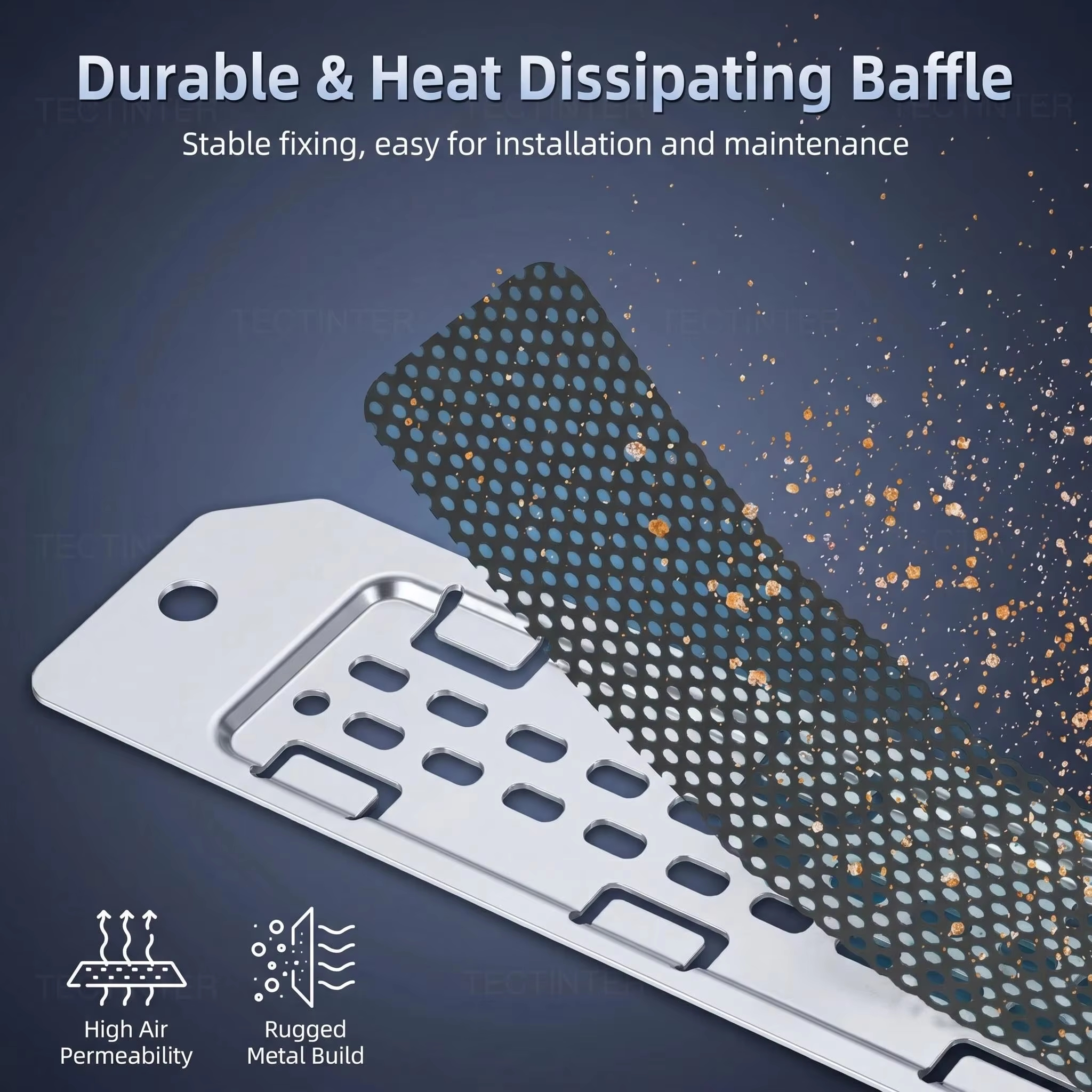 AliExpress For PS5 Slim/Pro Console SSD Heatsink Dust Cover M.2 SSD Extension Slot Heat Dissipation Breathable Hole Aluminum Heat Case, view 4