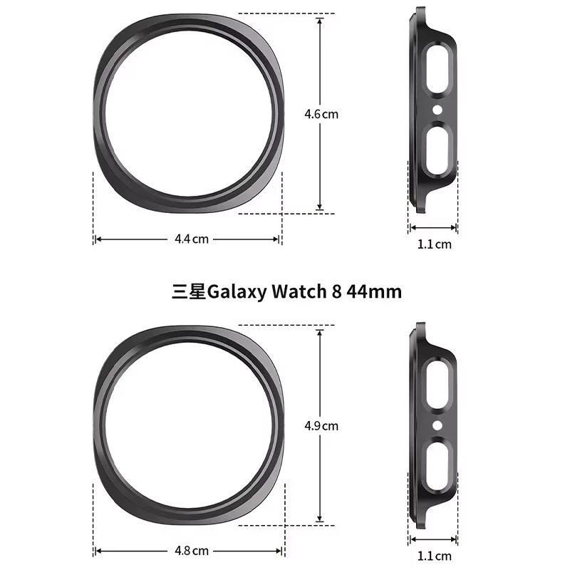 AliExpress Matte Hard Case for Samsung Galaxy Watch 8, view 6