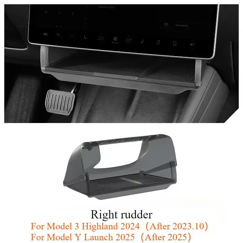 AliExpress Hidden Storage Tray for Tesla Model Y and 3, view 2
